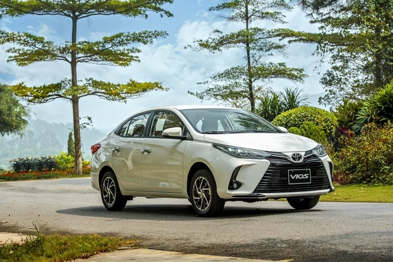 Dòng xe thuê tự lái phổ biến trong đó có Toyota Vios